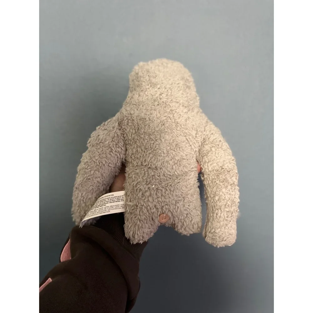 Fugglers Grin Gnashers‎ Grey Plush Monster Button Eye Stuffed Toy